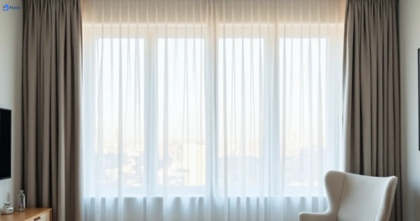 Restored vibrant drapes in algester QLD after Matty Curtain Cleaning